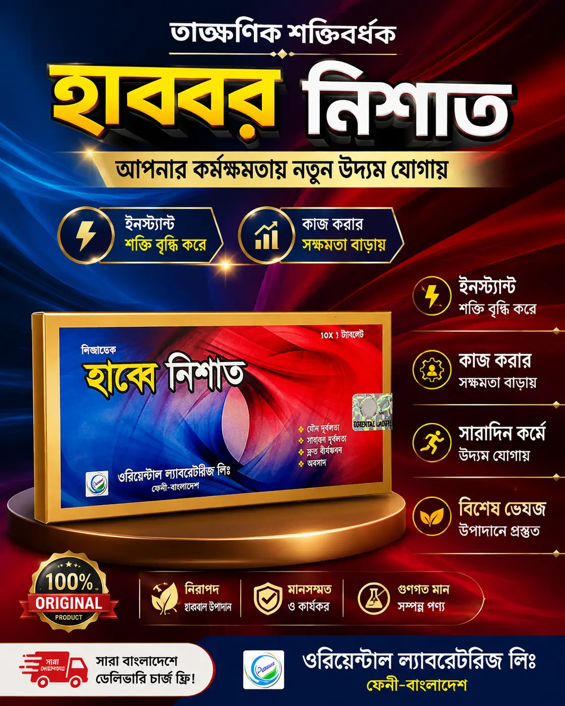 নিশাত ট্যাবলেট — ফ্রি বোনাস